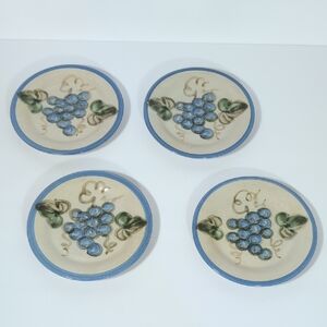 John B Taylor Dessert Vintage Ceramic Plates Set Of 4
